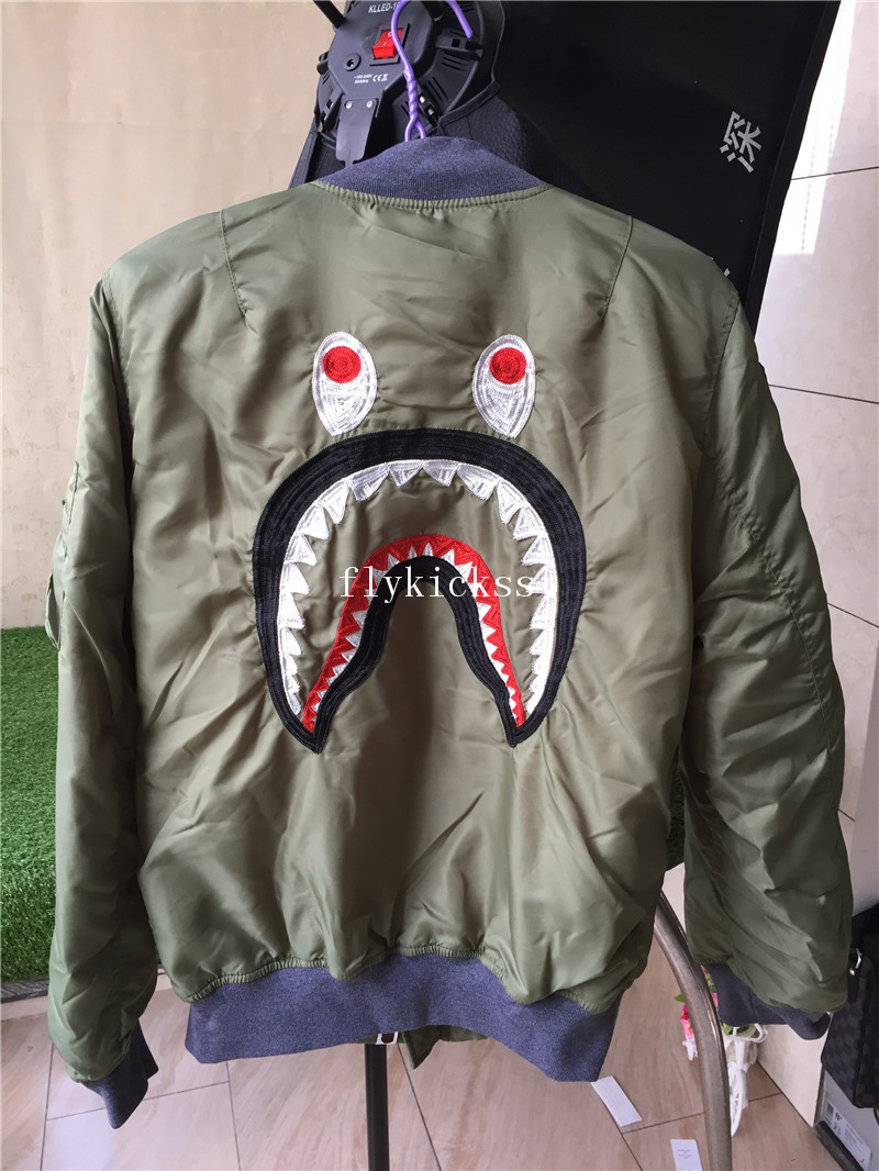 Green Bape Bomber